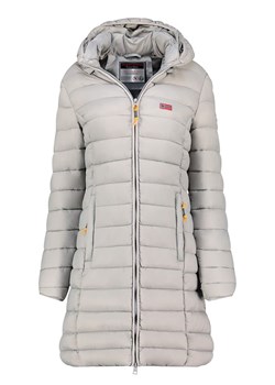 Geographical Norway Płaszcz pikowany &quot;Atikolor&quot; w kolorze jasnoszarym ze sklepu Limango Polska w kategorii Kurtki damskie - zdjęcie 187542322