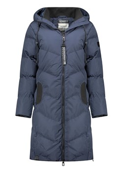 Geographical Norway Płaszcz zimowy &quot;Bonus&quot; w kolorze granatowym ze sklepu Limango Polska w kategorii Kurtki damskie - zdjęcie 187542353