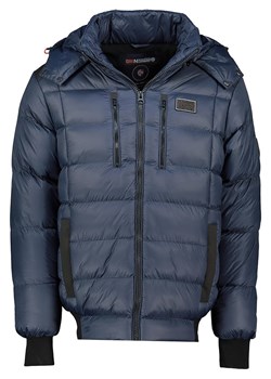 Geographical Norway Kurtka pikowana &quot;Baptise&quot; w kolorze granatowym ze sklepu Limango Polska w kategorii Kurtki męskie - zdjęcie 187542441