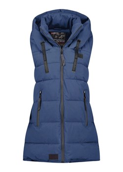 ANAPURNA Kamizelka pikowana "Dolbana" w kolorze granatowym ze sklepu Limango Polska w kategorii Kamizelki damskie - zdjęcie 187542560