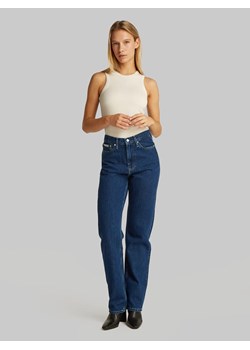 CALVIN KLEIN JEANS Dżinsy - Regular fit - w kolorze granatowym ze sklepu Limango Polska w kategorii Jeansy damskie - zdjęcie 187542792
