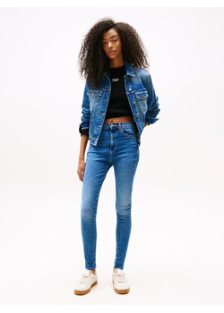 TOMMY JEANS Dżinsy &quot;Sylvia&quot; - Skinny fit - w kolorze niebieskim ze sklepu Limango Polska w kategorii Jeansy damskie - zdjęcie 187542912