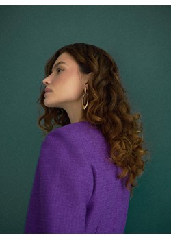 Mohito - Kolczyki kółka - złoty ze sklepu Mohito w kategorii Kolczyki - zdjęcie 187543684