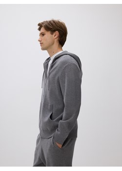 Reserved - Sweter z kapturem - szary ze sklepu Reserved w kategorii Swetry męskie - zdjęcie 187543942