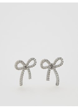 Reserved - Kolczyki kokardki - srebrny ze sklepu Reserved w kategorii Kolczyki - zdjęcie 187544020
