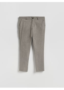 Reserved - Spodnie chino slim fit - szary ze sklepu Reserved w kategorii Spodnie męskie - zdjęcie 187544152