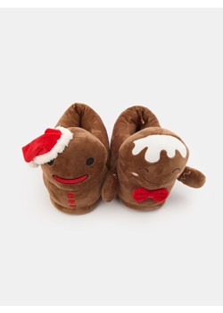 Sinsay - Kapcie z motywem świątecznym - wielobarwny ze sklepu Sinsay w kategorii Kapcie męskie - zdjęcie 187544411