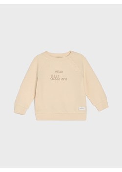 Sinsay - Bluza z napisem - kremowy ze sklepu Sinsay w kategorii Odzież dla niemowląt - zdjęcie 187544461