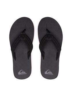 Japonki Quiksilver AQYL101323 Czarny ze sklepu eobuwie.pl w kategorii Klapki męskie - zdjęcie 187545240