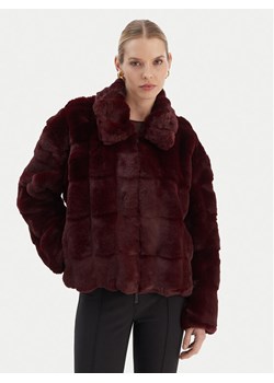 Bardot Futro Sylvie 59474JB4 Bordowy Relaxed Fit ze sklepu MODIVO w kategorii Futra damskie - zdjęcie 187545350