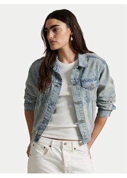 Polo Ralph Lauren Kurtka jeansowa 211969393001 Niebieski Regular Fit ze sklepu MODIVO w kategorii Kurtki damskie - zdjęcie 187545362