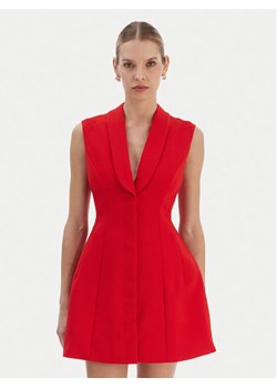 Bardot Sukienka koktajlowa Destene 59724DB Czerwony Slim Fit ze sklepu MODIVO w kategorii Sukienki - zdjęcie 187545383