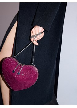 Mohito - Torebka serce - ciemny fiolet ze sklepu Mohito w kategorii Kopertówki - zdjęcie 187545740