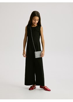 Reserved - Kombinezon z kokardą - czarny ze sklepu Reserved w kategorii Kombinezony dziewczęce - zdjęcie 187545800