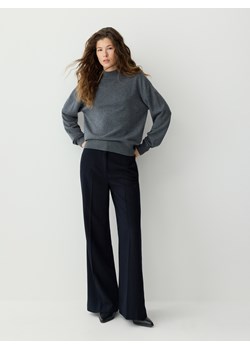 Reserved - Sweter z wełny merino - ciemnoszary ze sklepu Reserved w kategorii Swetry damskie - zdjęcie 187545862