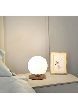 Opviq Lampa stołowa w kolorze białym - wys. 22 x Ø 15 cm ze sklepu Limango Polska w kategorii Oświetlenie - zdjęcie 187546493