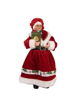 Clayre &amp; Eef Figurka dekoracyjna w kolorze biało-czerwonym - 14 x 28 x 10 cm ze sklepu Limango Polska w kategorii Dekoracje - zdjęcie 187546680