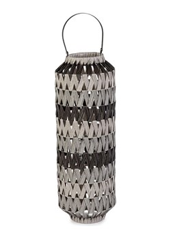 Bizzotto Lampion &quot;Jala&quot; w kolorze szaro-czarnym - wys. 70 x Ø 25 cm ze sklepu Limango Polska w kategorii Świeczniki - zdjęcie 187547040