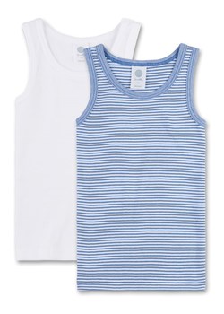 Sanetta Podkoszulki (2 szt.) w kolorze biało-niebieskim ze sklepu Limango Polska w kategorii Podkoszulki dziecięce - zdjęcie 187547501