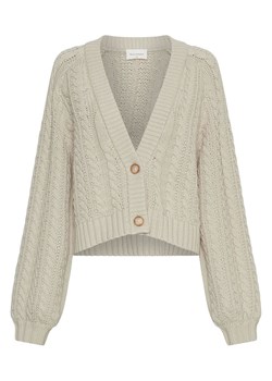 MOSS COPENHAGEN Kardigan &quot;Keisha&quot; w kolorze kremowym ze sklepu Limango Polska w kategorii Swetry damskie - zdjęcie 187547523