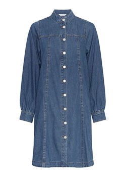 MOSS COPENHAGEN Sukienka dżinsowa &quot;Rylan&quot; w kolorze niebieskim ze sklepu Limango Polska w kategorii Sukienki - zdjęcie 187547541