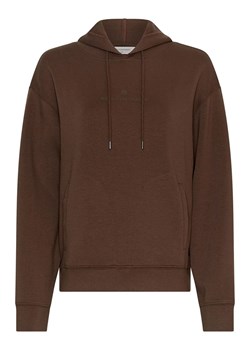 MOSS COPENHAGEN Bluza &quot;Ima Q&quot; w kolorze ciemnobrązowym ze sklepu Limango Polska w kategorii Bluzy damskie - zdjęcie 187547551
