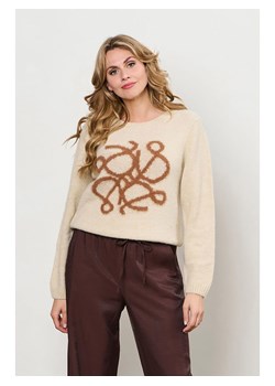 &amp;Co Woman Sweter &quot;Bilal&quot; w kolorze beżowym ze sklepu Limango Polska w kategorii Swetry damskie - zdjęcie 187547662