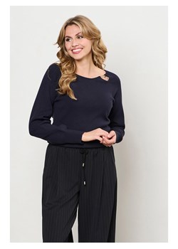 &amp;Co Woman Sweter &quot;Bowi&quot; w kolorze granatowym ze sklepu Limango Polska w kategorii Swetry damskie - zdjęcie 187547671