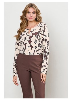 &amp;Co Woman Koszulka &quot;Vigo&quot; w kolorze brązowo-kremowym ze sklepu Limango Polska w kategorii Bluzki damskie - zdjęcie 187547692