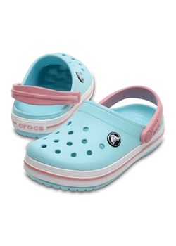 Crocs Chodaki "Crocband" w kolorze błękitnym ze sklepu Limango Polska w kategorii Klapki dziecięce - zdjęcie 187548123