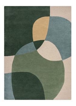 Flair Rugs Wełniany dywan &quot;Glow&quot; w kolorze niebiesko-zielonym ze sklepu Limango Polska w kategorii Dywany - zdjęcie 187548310