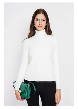 ASSUILI Golf w kolorze białym ze sklepu Limango Polska w kategorii Swetry damskie - zdjęcie 187548332