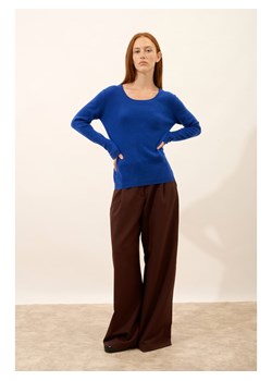 Just Cashmere Kaszmirowy sweter &quot;Fiona&quot; w kolorze niebieskim ze sklepu Limango Polska w kategorii Swetry damskie - zdjęcie 187548411