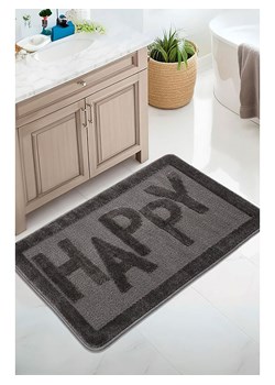 Colourful Cotton Dywanik łazienkowy w kolorze antracytowym ze sklepu Limango Polska w kategorii Akcesoria łazienkowe - zdjęcie 187548491