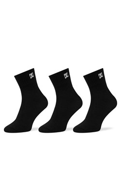 Skarpety długie DC Shoes AS_DC_01Z_SS25 (3-PACK) Czarny ze sklepu eobuwie.pl w kategorii Skarpetki męskie - zdjęcie 187548804