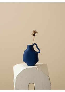 Sinsay - Wazon o nieregularnym kształcie z uchwytem - niebieski ze sklepu Sinsay w kategorii Wazony - zdjęcie 187549580