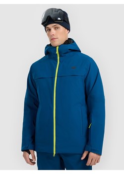 Męska kurtka narciarska 4F 4FRAW25TTJAM1080 - granatowa ze sklepu Sportstylestory.com w kategorii Kurtki męskie - zdjęcie 187549893