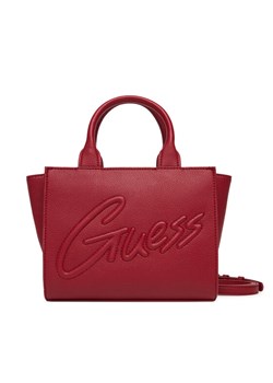 Torebka Guess J5GZ06 WG730 Czerwony ze sklepu eobuwie.pl w kategorii Torby Shopper bag - zdjęcie 187551881