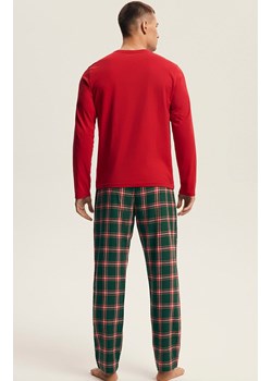 Henderson bawełniana piżama męska Nougat 43459-33X, Kolor czerwono-zielony, Rozmiar 2XL, Henderson ze sklepu Primodo w kategorii Piżamy męskie - zdjęcie 187552354