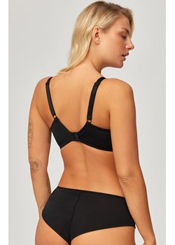 Azal biustonosz półusztywniany Sara, Kolor czarno-beżowy, Rozmiar 70E, AZAL ze sklepu Intymna w kategorii Biustonosze - zdjęcie 187552614