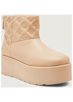 Guess Ocieplane śniegowce | z dodatkiem skóry ze sklepu Gomez Fashion Store w kategorii Śniegowce damskie - zdjęcie 187552791