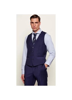 BOSS BLACK Wełniana kamizelka H-HUGE | Slim Fit ze sklepu Gomez Fashion Store w kategorii Kamizelki męskie - zdjęcie 187553533