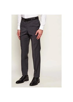 BOSS BLACK Wełniane spodnie H-Genius-MM-251 | Slim Fit ze sklepu Gomez Fashion Store w kategorii Spodnie męskie - zdjęcie 187553534