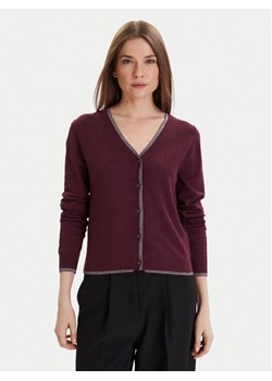 Vero Moda Kardigan Happy 10336313 Fioletowy Regular Fit ze sklepu MODIVO w kategorii Swetry damskie - zdjęcie 187553733