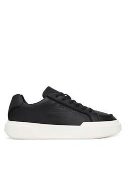 Calvin Klein Sneakersy Chunky Cupsole Lace Up Lth Pinch YM0YM01454 Czarny ze sklepu MODIVO w kategorii Buty sportowe męskie - zdjęcie 187553741