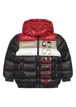 Guess Kurtka zimowa N5BL09 WEGY0 Czarny Regular Fit ze sklepu MODIVO w kategorii Kombinezony i kurtki - zdjęcie 187553763