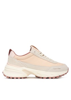 Calvin Klein Sneakersy Hike Runner Mg Nylon Mix YW0YW02075 Różowy ze sklepu MODIVO w kategorii Buty sportowe damskie - zdjęcie 187553771