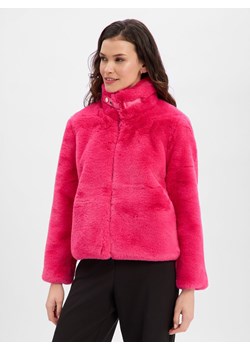 Nümph Damska kurtka z pluszowym futerkiem - NUWinda Kobiety Sztuczne włókno wyrazisty róż jednolity ze sklepu vangraaf w kategorii Kurtki damskie - zdjęcie 187554340