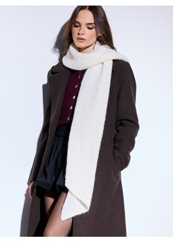 Mohito - Szalik z wełną alpaki - biały ze sklepu Mohito w kategorii Szaliki i chusty damskie - zdjęcie 187554654