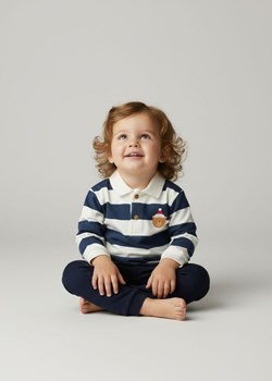 Sinsay - Koszulka z długimi rękawami - kremowy ze sklepu Sinsay w kategorii Bluzy i swetry - zdjęcie 187555674